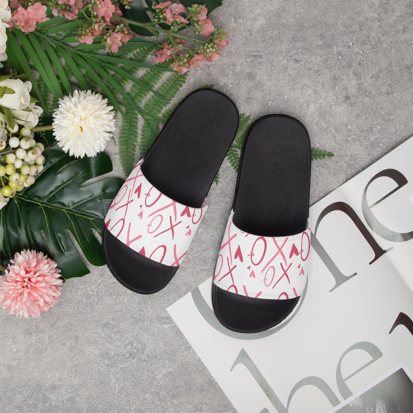 XOXO Slides - Kim’s Signature Beauty & Accessories (Store description)