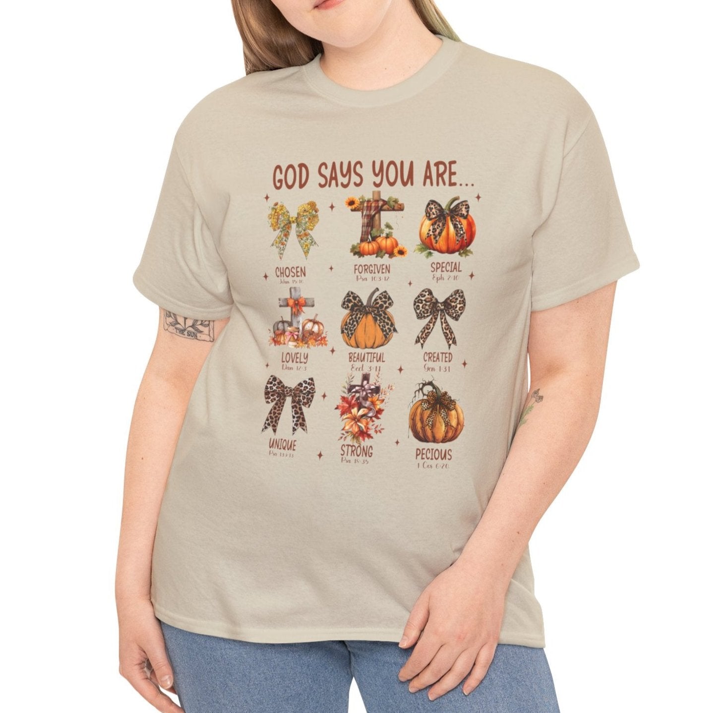 You Are... Fall Inspirational Tee - Kim’s Signature Beauty & Accessories (Store description)