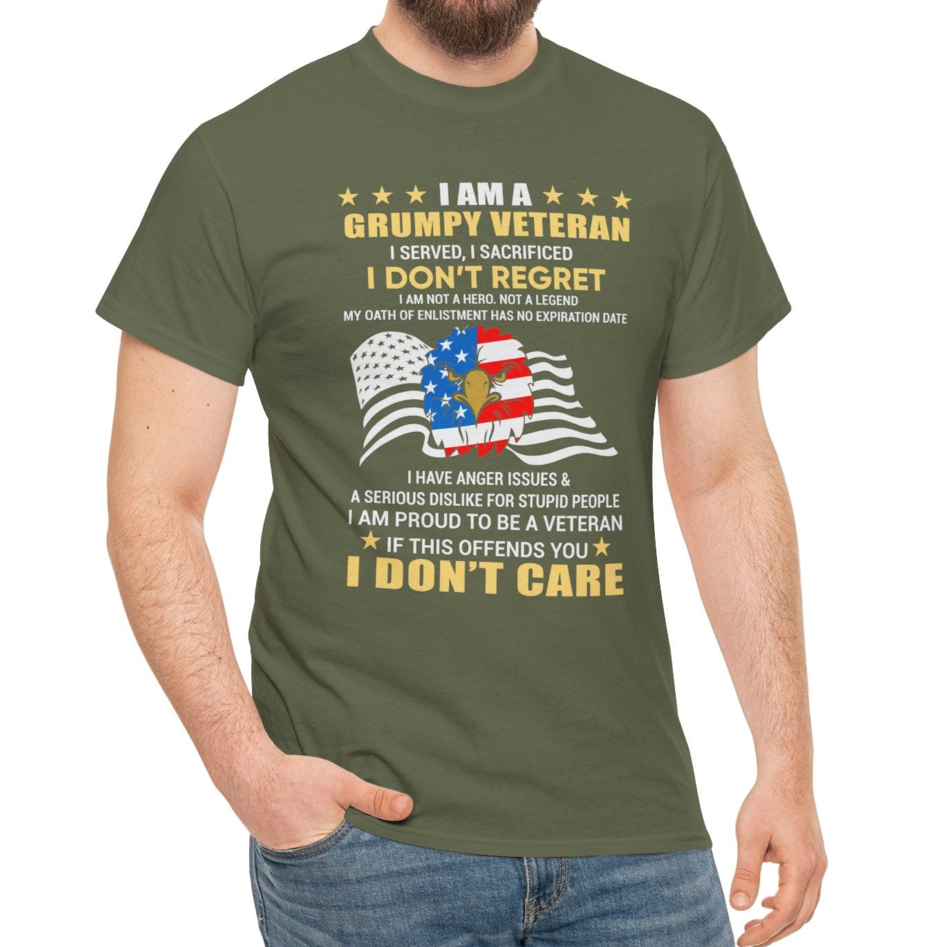 I Sacrificed Veteran Tee - Kim’s Signature Beauty & Accessories (Store description)