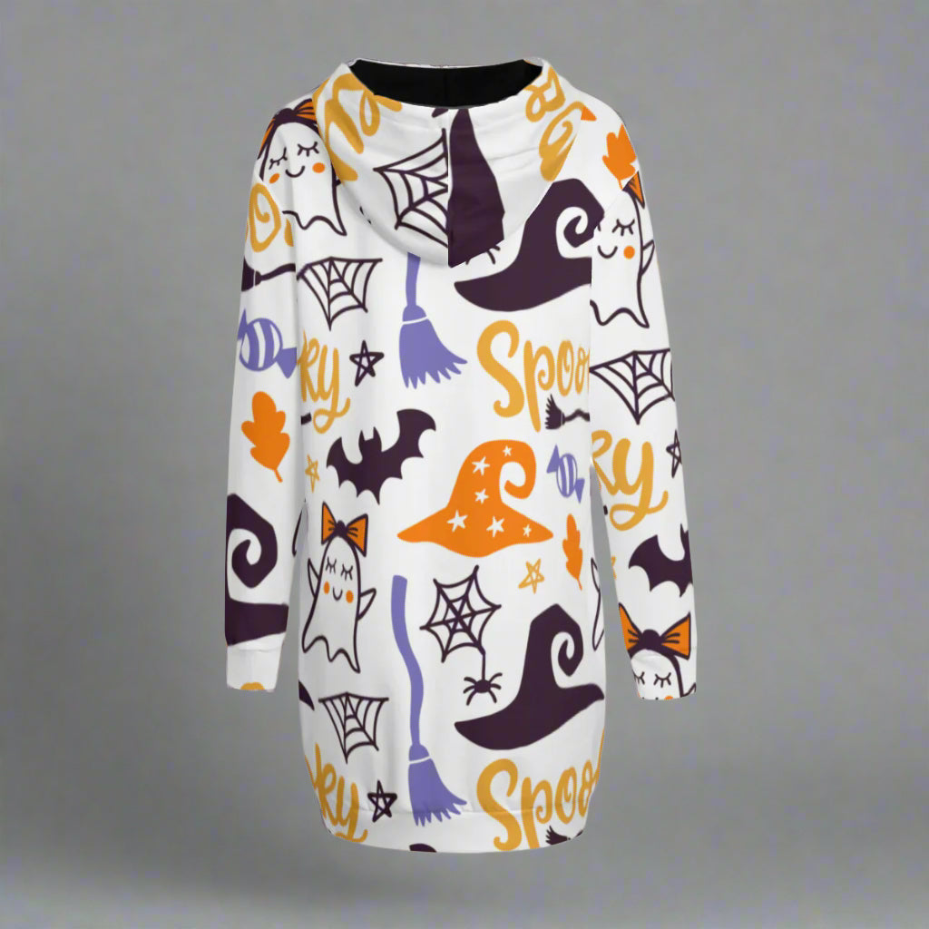 Spooky Fun Hoodie Dress – Halloween Edition - Kim’s Signature Beauty & Accessories (Store description)