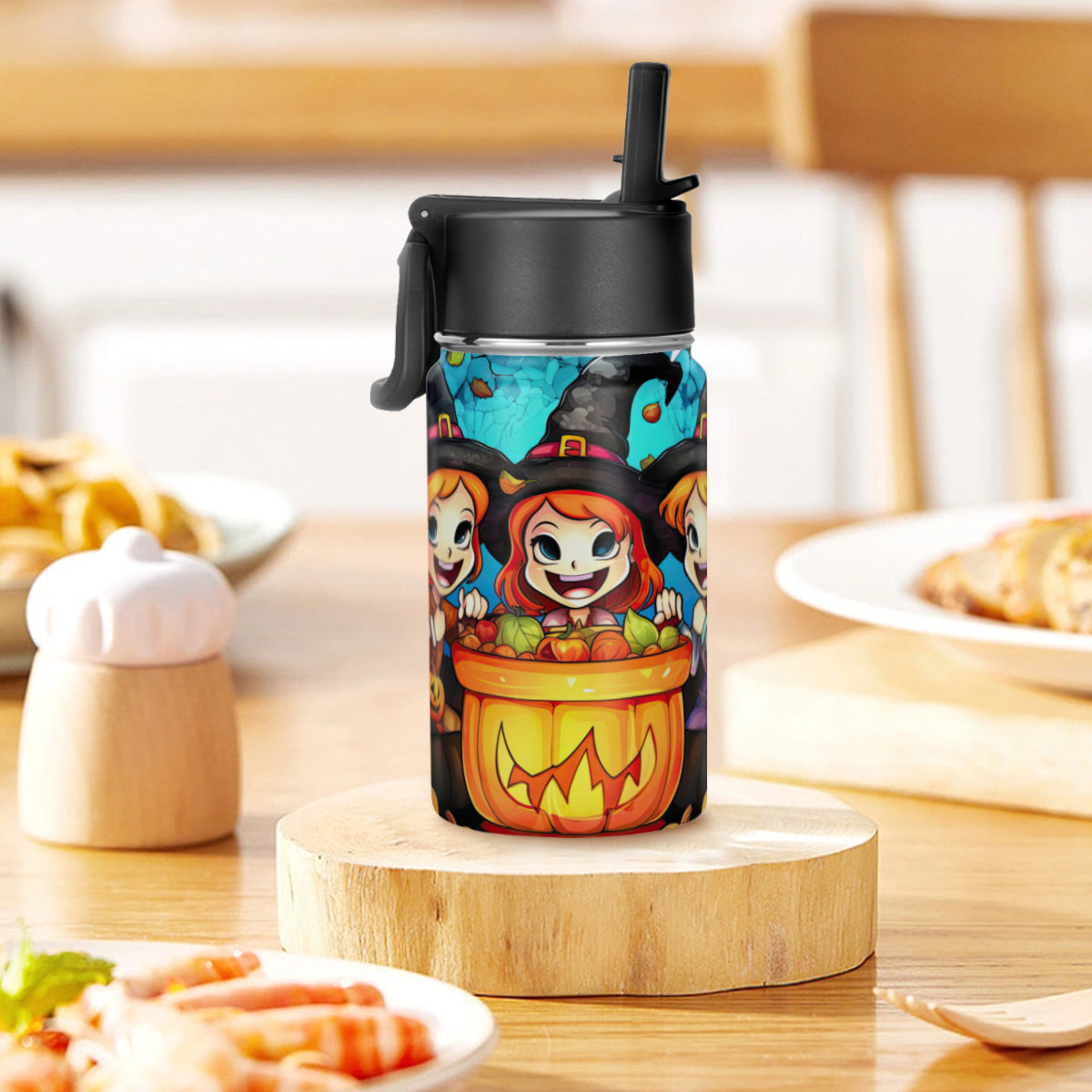 Kids Halloween Themed 12oz Tumbler - Kim’s Signature Beauty & Accessories