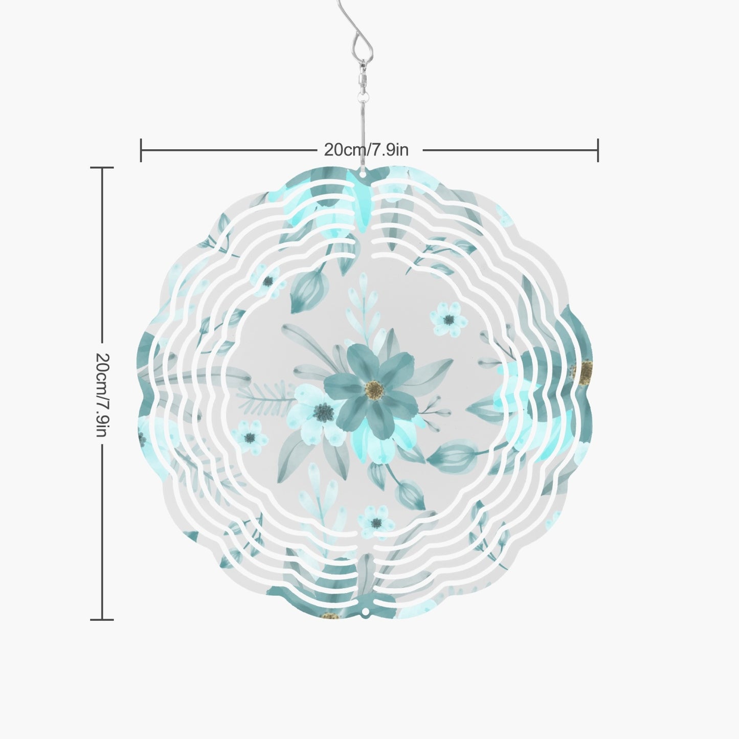 Blue Beauty Wind Spinner - Kim’s Signature Beauty & Accessories (Store description)