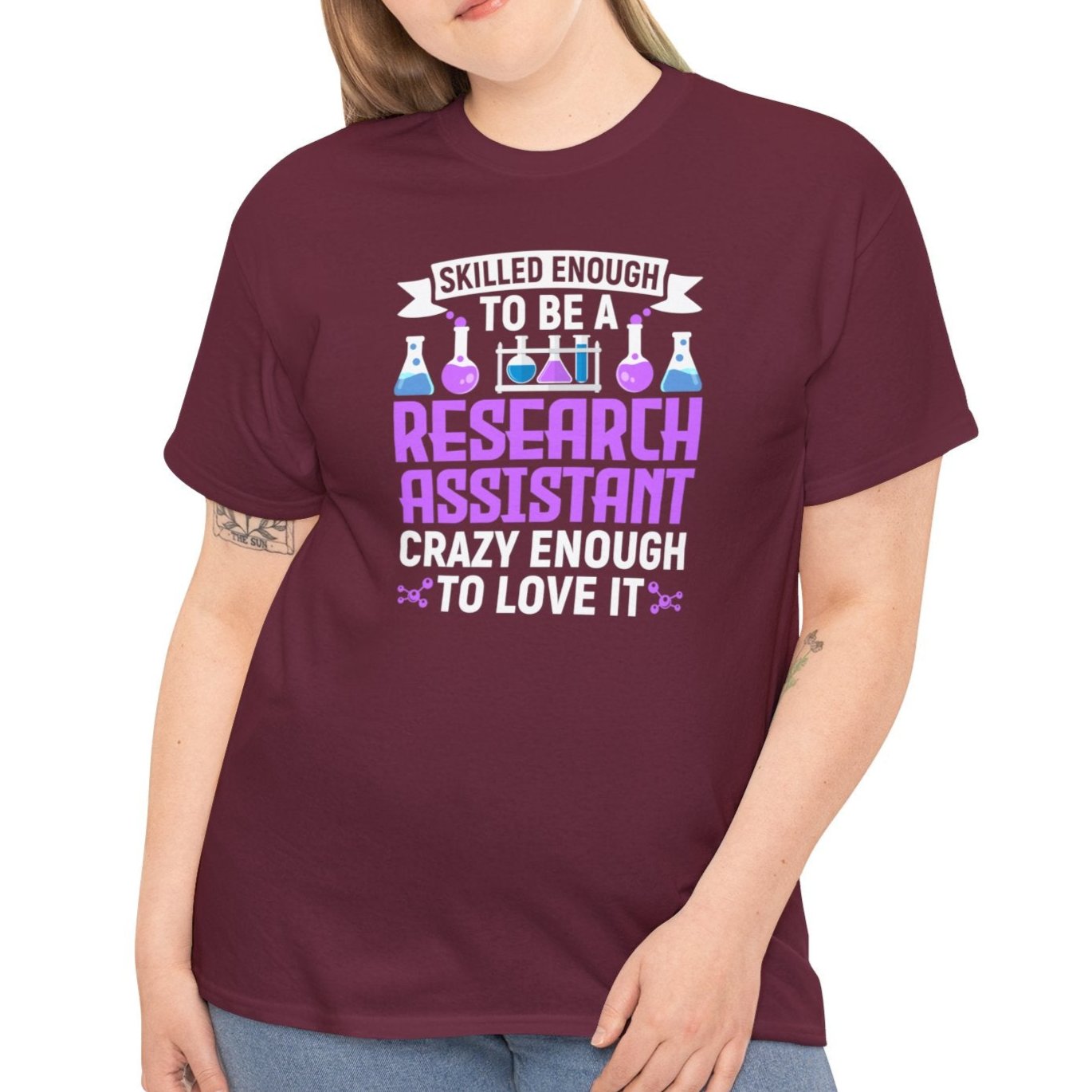 Research Assistant T-Shirt – Skilled, Smart, & Just Crazy Enough - Kim’s Signature Beauty & Accessories