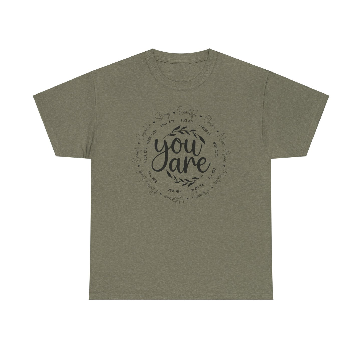 You Are...Scripture Tee - Kim’s Signature Beauty & Accessories (Store description)