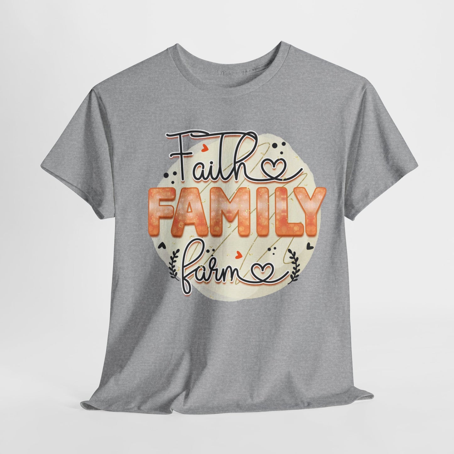 Faith, Family, Farm Tee - Kim’s Signature Beauty & Accessories (Store description)