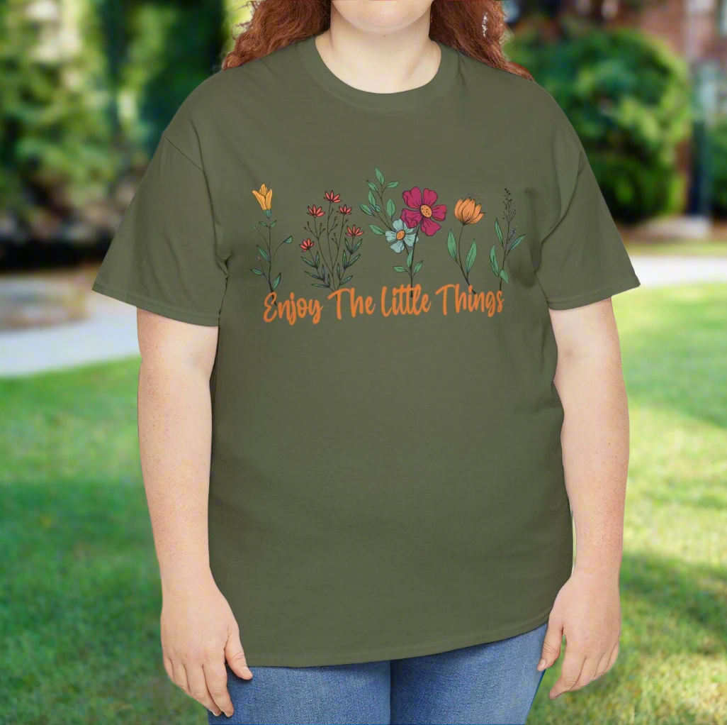 Enjoy the little things Tee - Kim’s Signature Beauty & Accessories