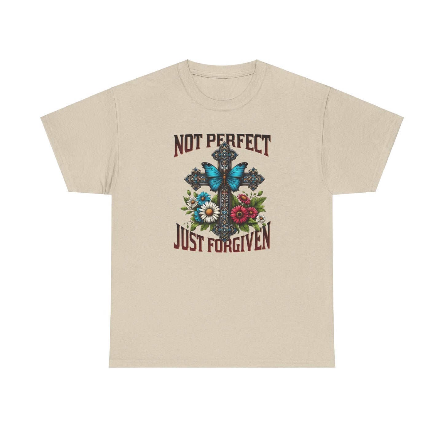 Not Perfect Just Forgiven Tee - Kim’s Signature Beauty & Accessories (Store description)