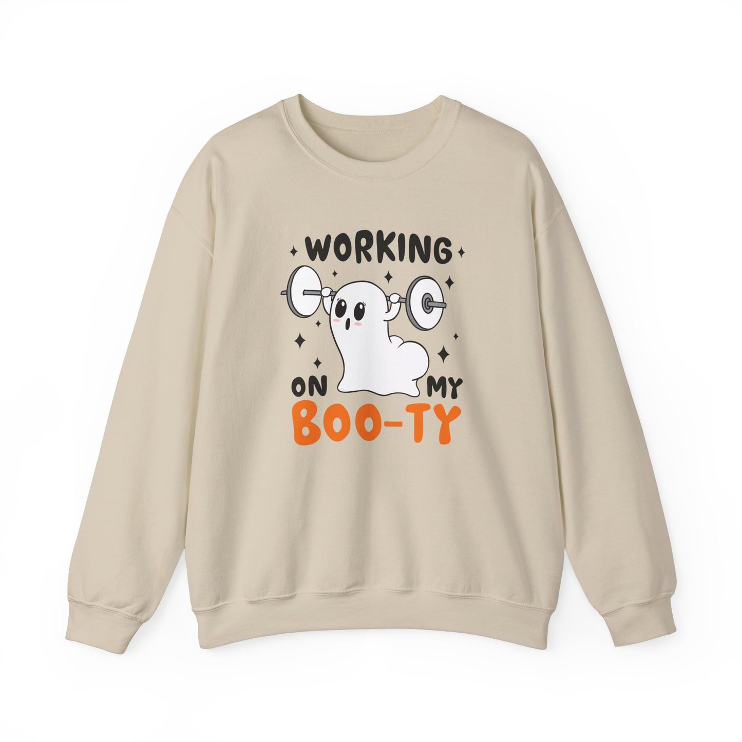 Working on My Booty Ghost Sweatshirt - Kim’s Signature Beauty & Accessories