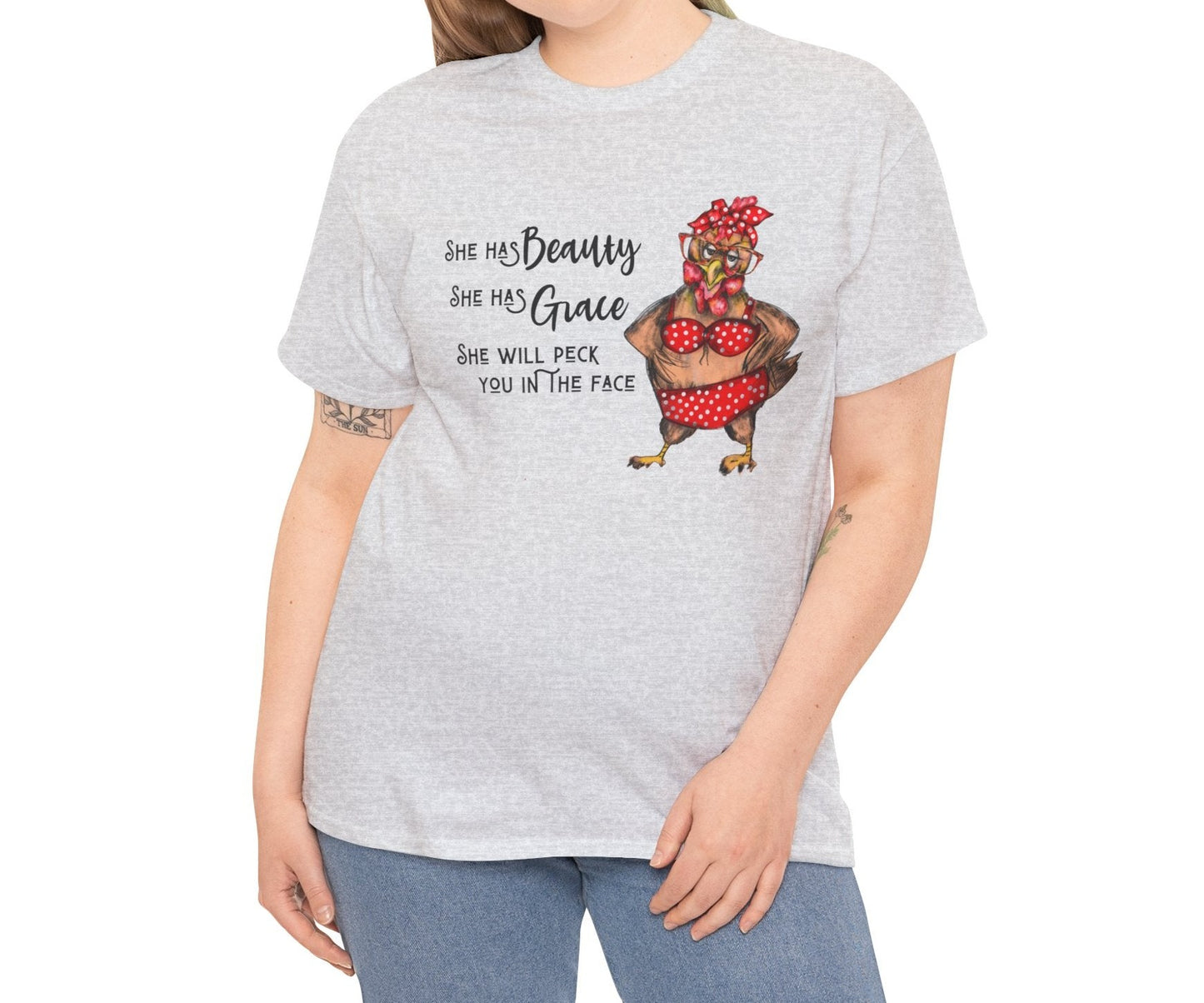 Clucky Chic Tee - Kim’s Signature Beauty & Accessories (Store description)