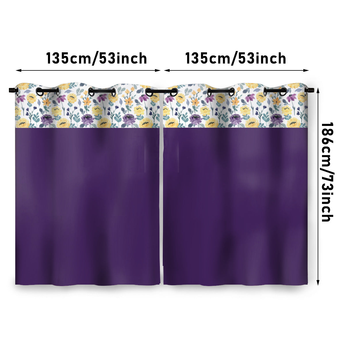 Purple Majesty | Curtains - Kim’s Signature Beauty & Accessories (Store description)