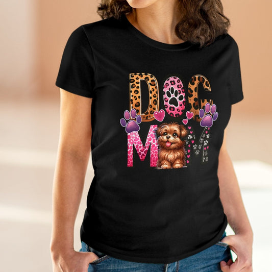 Dog Mom |  Cotton Tee - Kim’s Signature Beauty & Accessories
