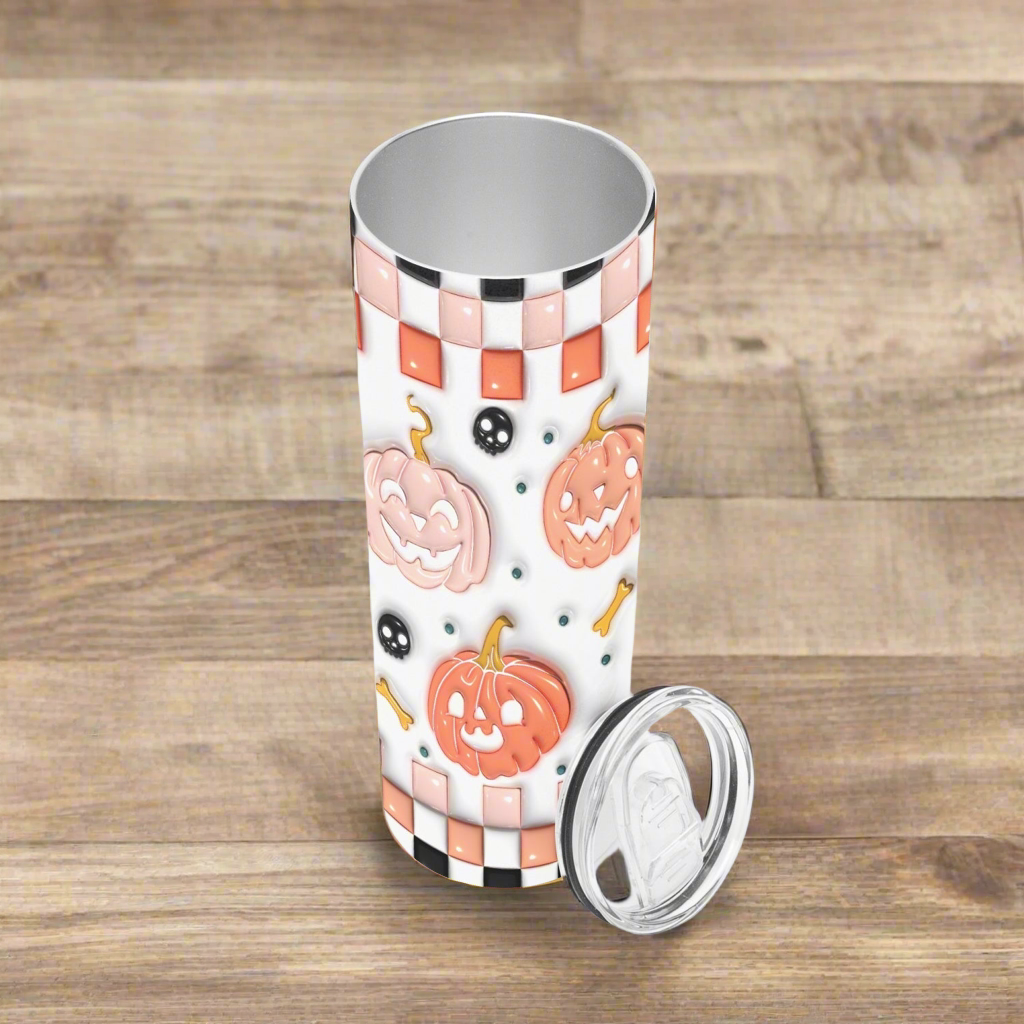 Happy Pumpkins 20oz/30oz Tumbler - Kim’s Signature Beauty & Accessories