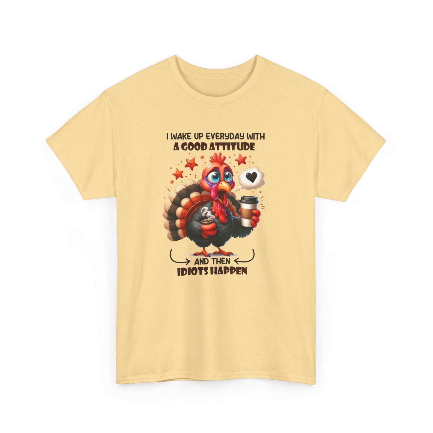 Then Idiots Happen | Cotton Tee - Kim’s Signature Beauty & Accessories (Store description)
