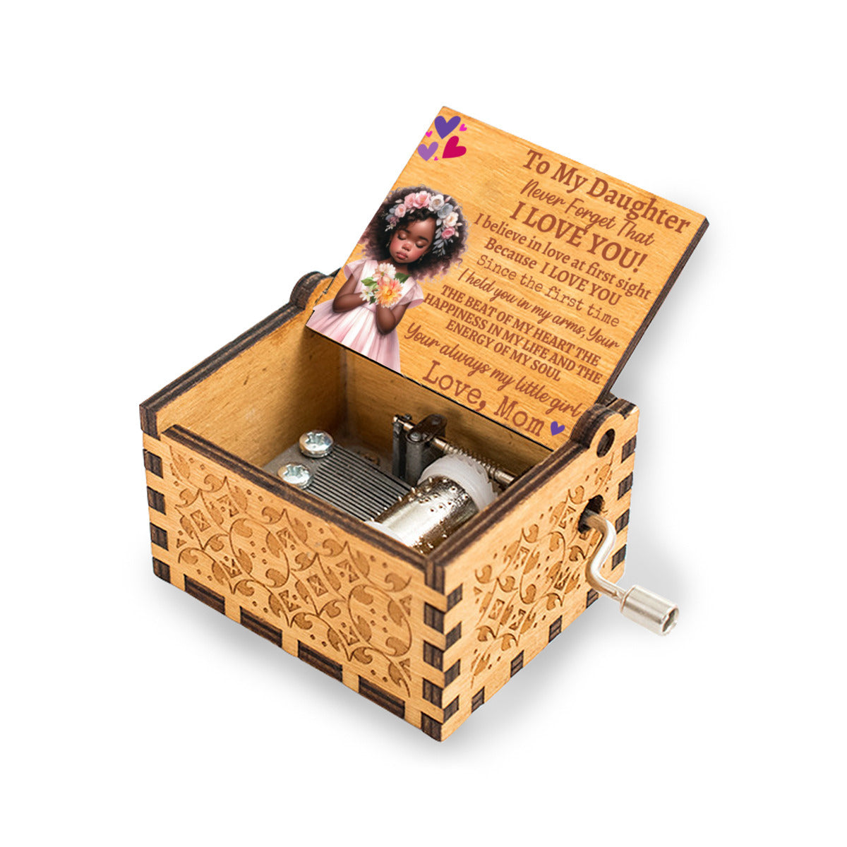 Daughter Message Music Box - Kim’s Signature Beauty & Accessories