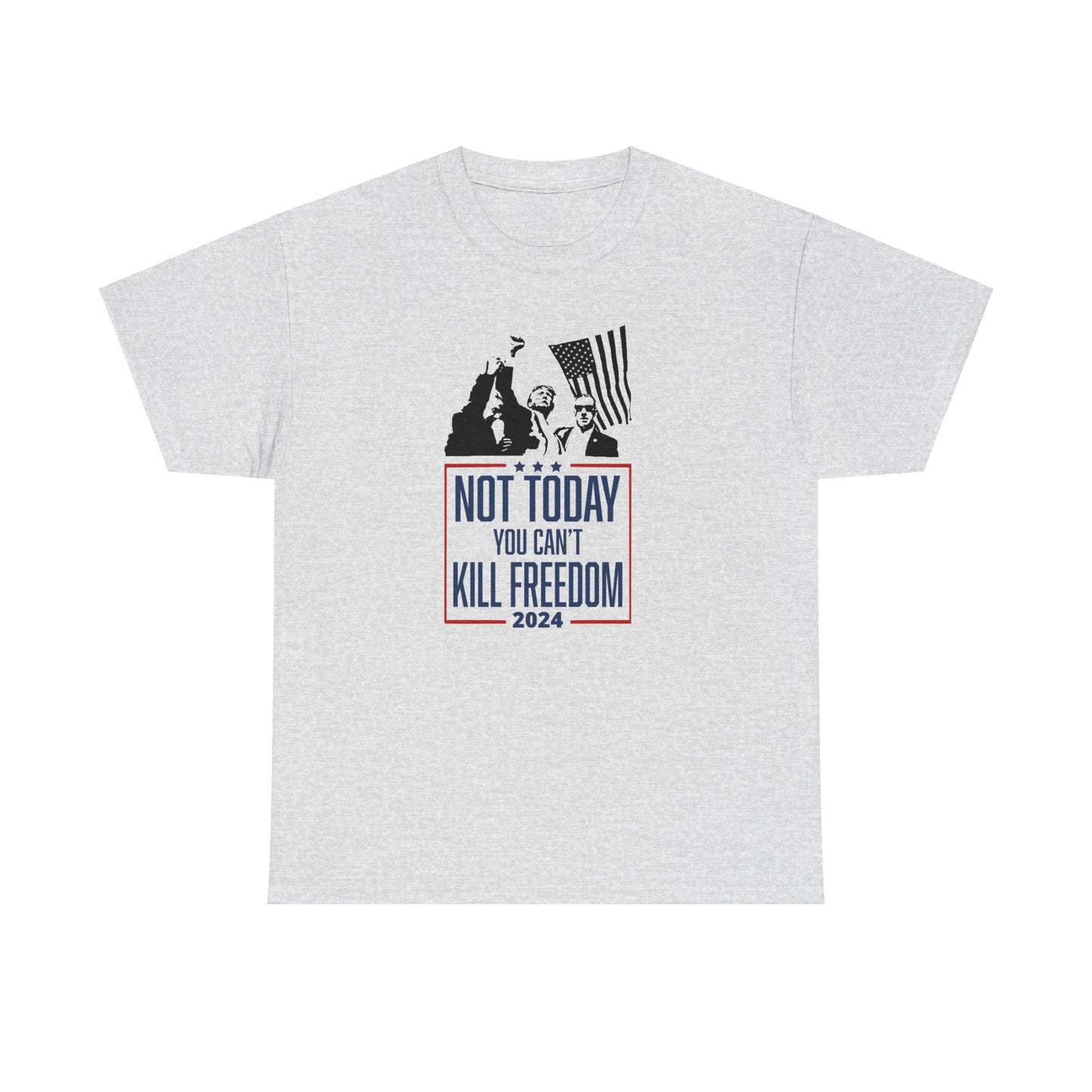 Trump-You Can’t Kill Freedom Tee - Kim’s Signature Beauty & Accessories (Store description)