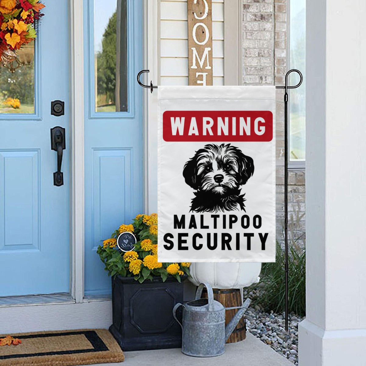 Maltipoo Security Yard flag - Kim’s Signature Beauty & Accessories (Store description)