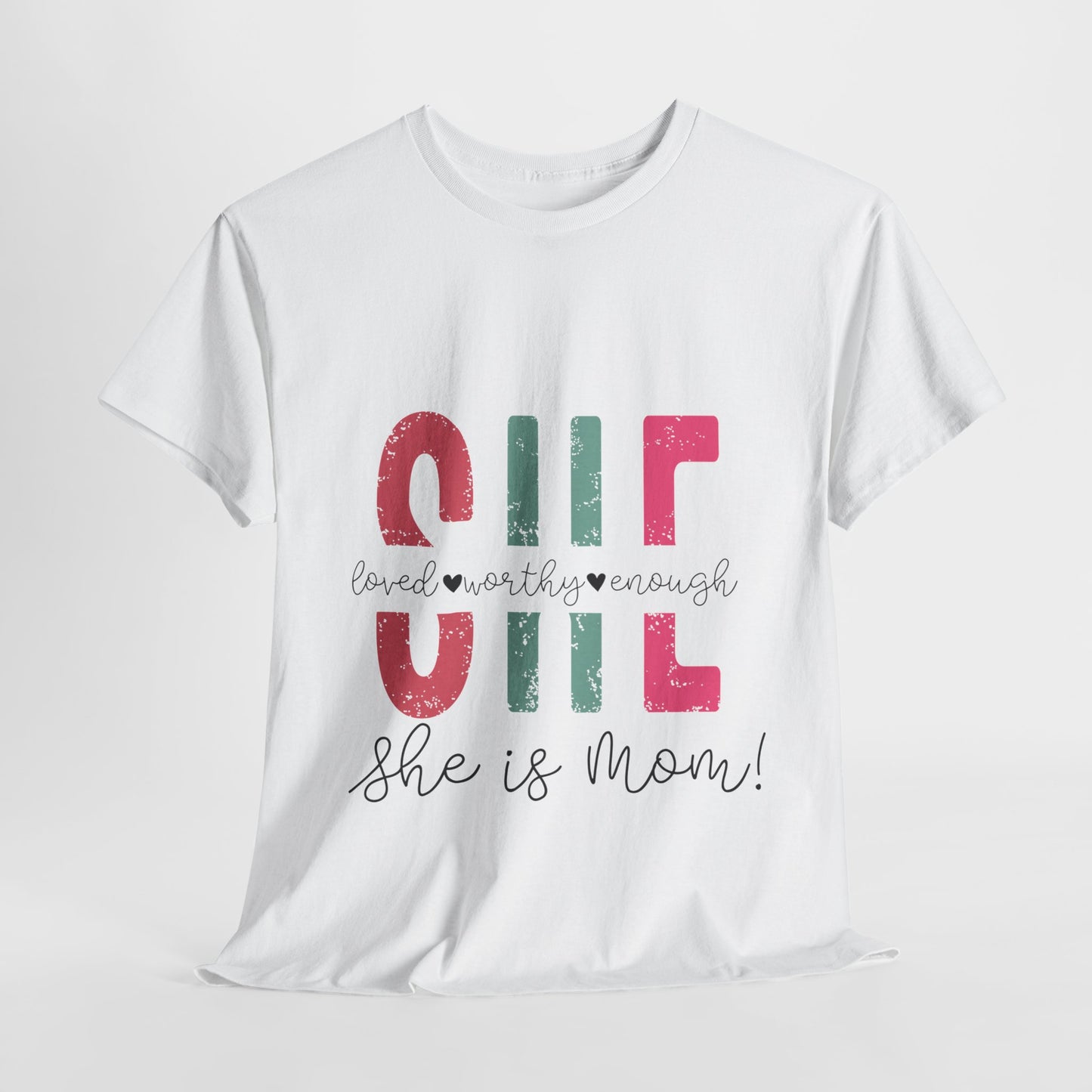 She is | Cotton Tee - Kim’s Signature Beauty & Accessories (Store description)