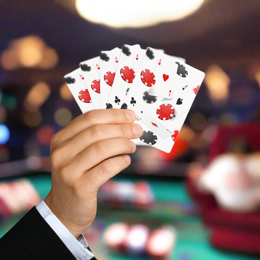 Custom Poker Playing Cards - Kim’s Signature Beauty & Accessories (Store description)