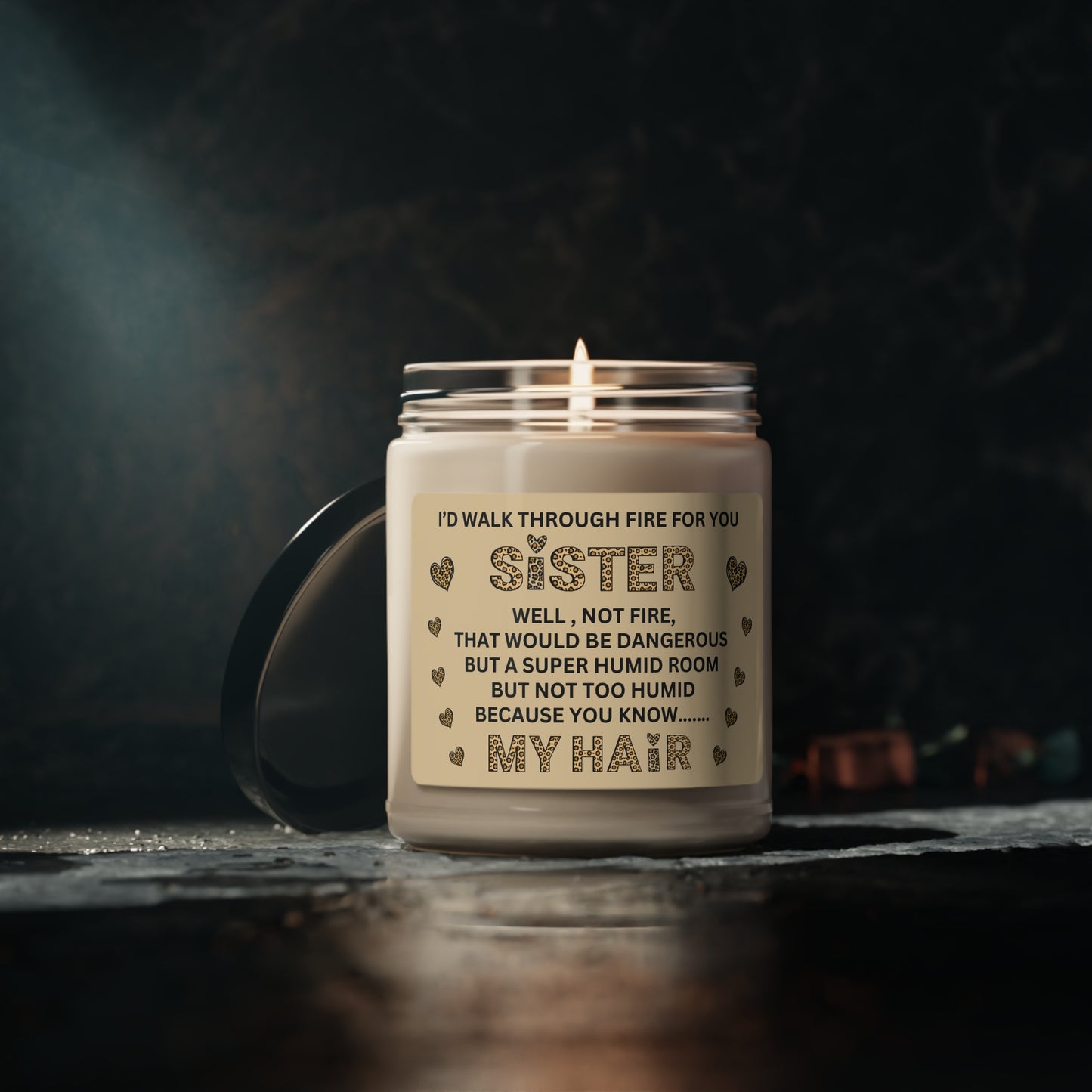 Sister, My Hair Scented Soy Candle, 9oz - Kim’s Signature Beauty & Accessories