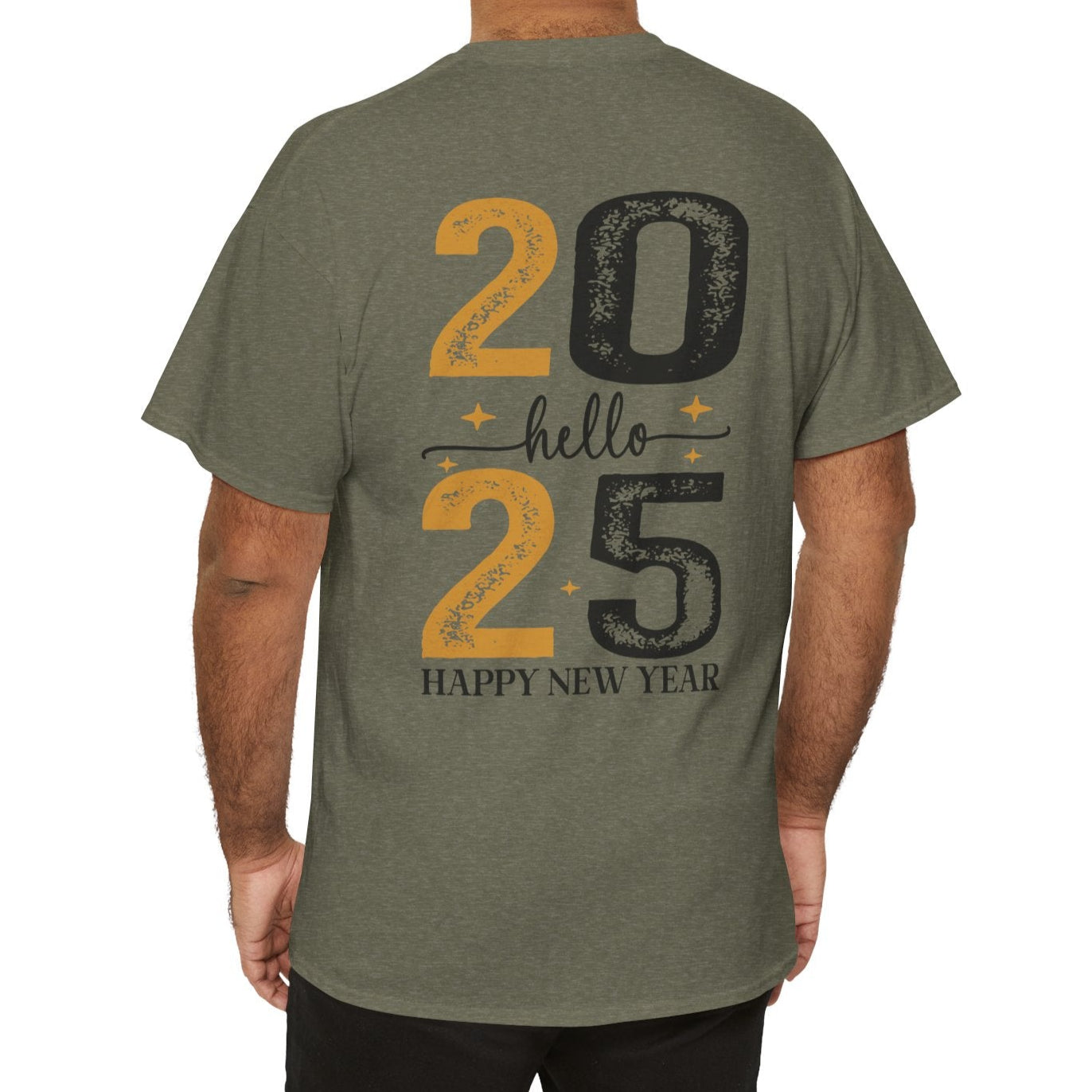 Hello 2025 Tee (front & Back Print) - Kim’s Signature Beauty & Accessories (Store description)