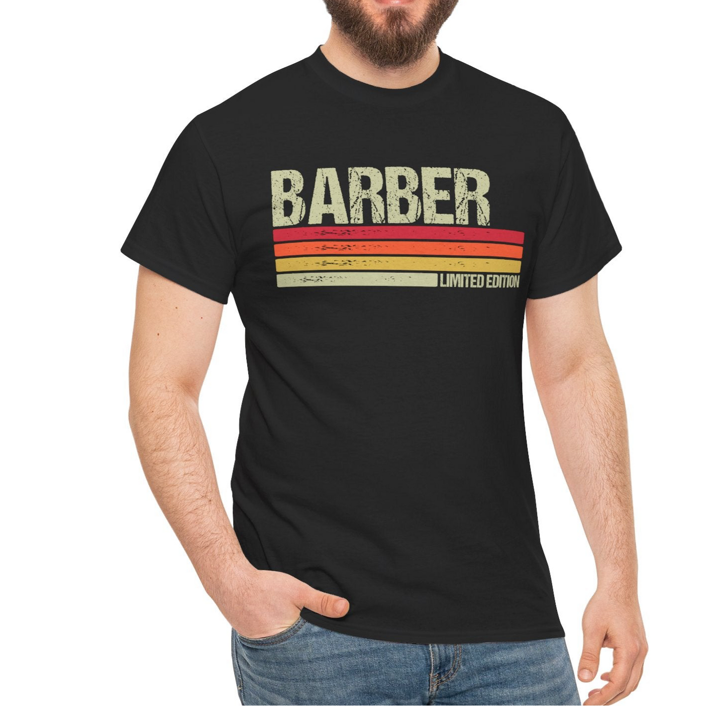 Barber-Unisex Heavy Cotton Tee - Kim’s Signature Beauty & Accessories