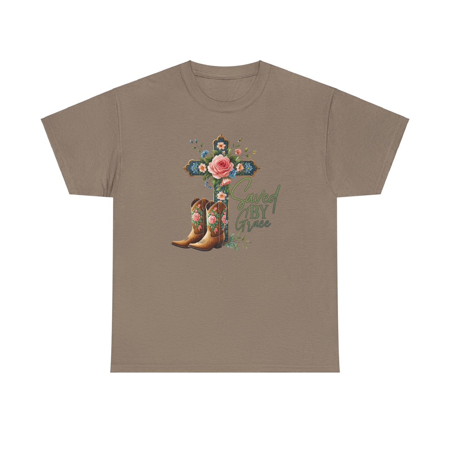 Saved By Grace Tee - Kim’s Signature Beauty & Accessories (Store description)