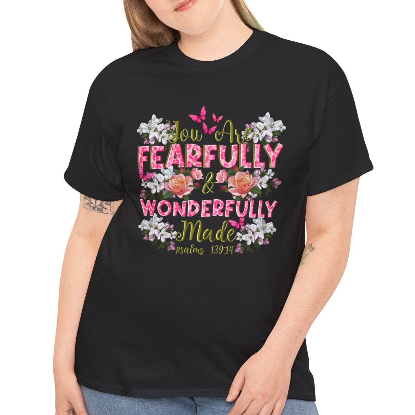Fearfully & Wonderfully Made Tee - Kim’s Signature Beauty & Accessories (Store description)