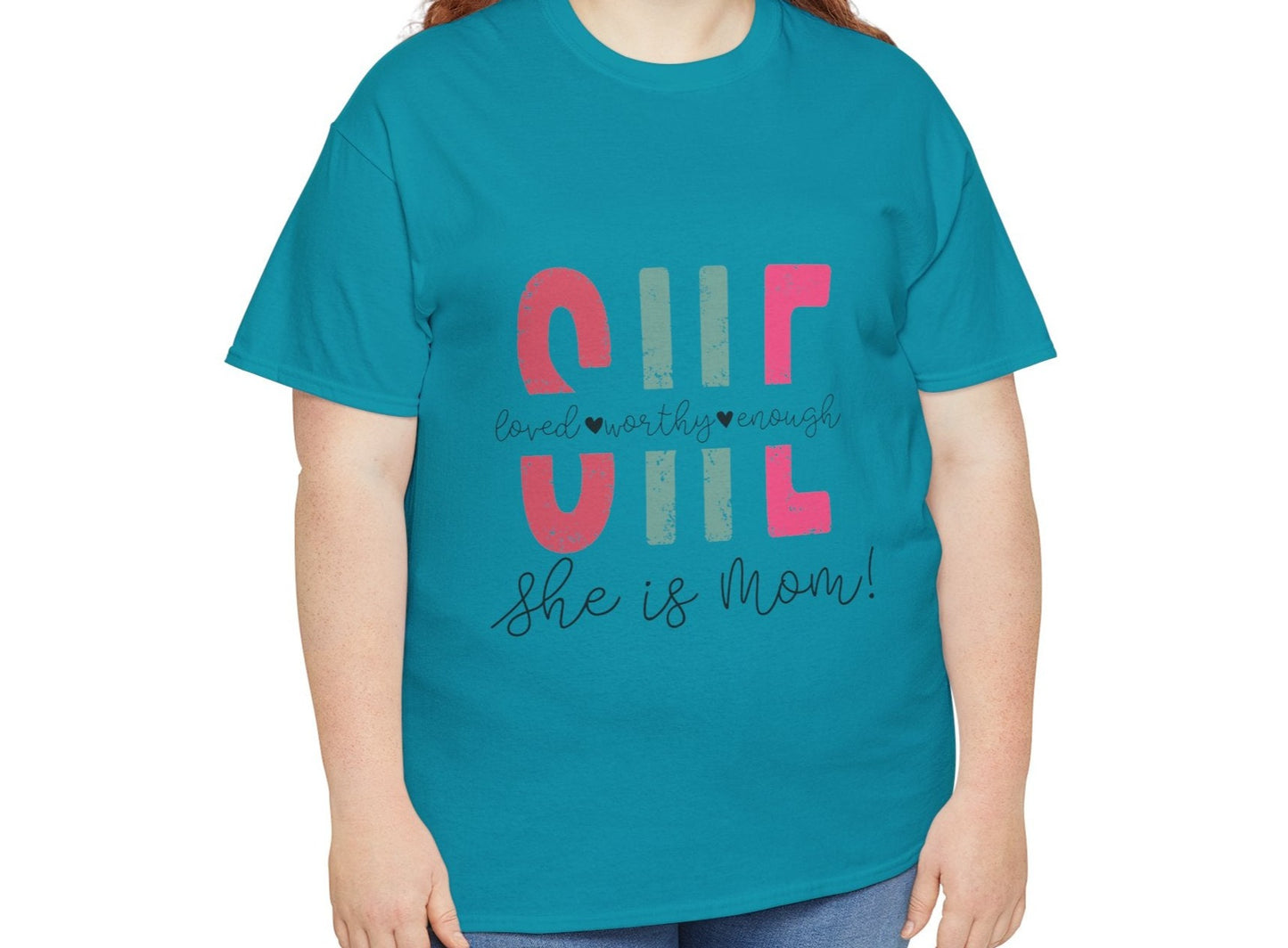 She is | Cotton Tee - Kim’s Signature Beauty & Accessories (Store description)