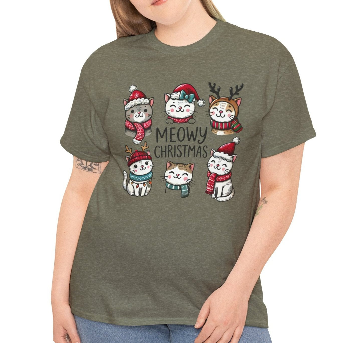 Meowy Christmas Tee - Kim’s Signature Beauty & Accessories (Store description)