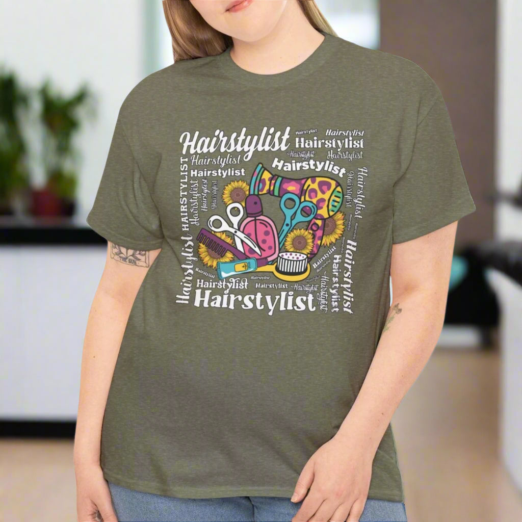 Hair Stylist Tools Design Tee - Kim’s Signature Beauty & Accessories
