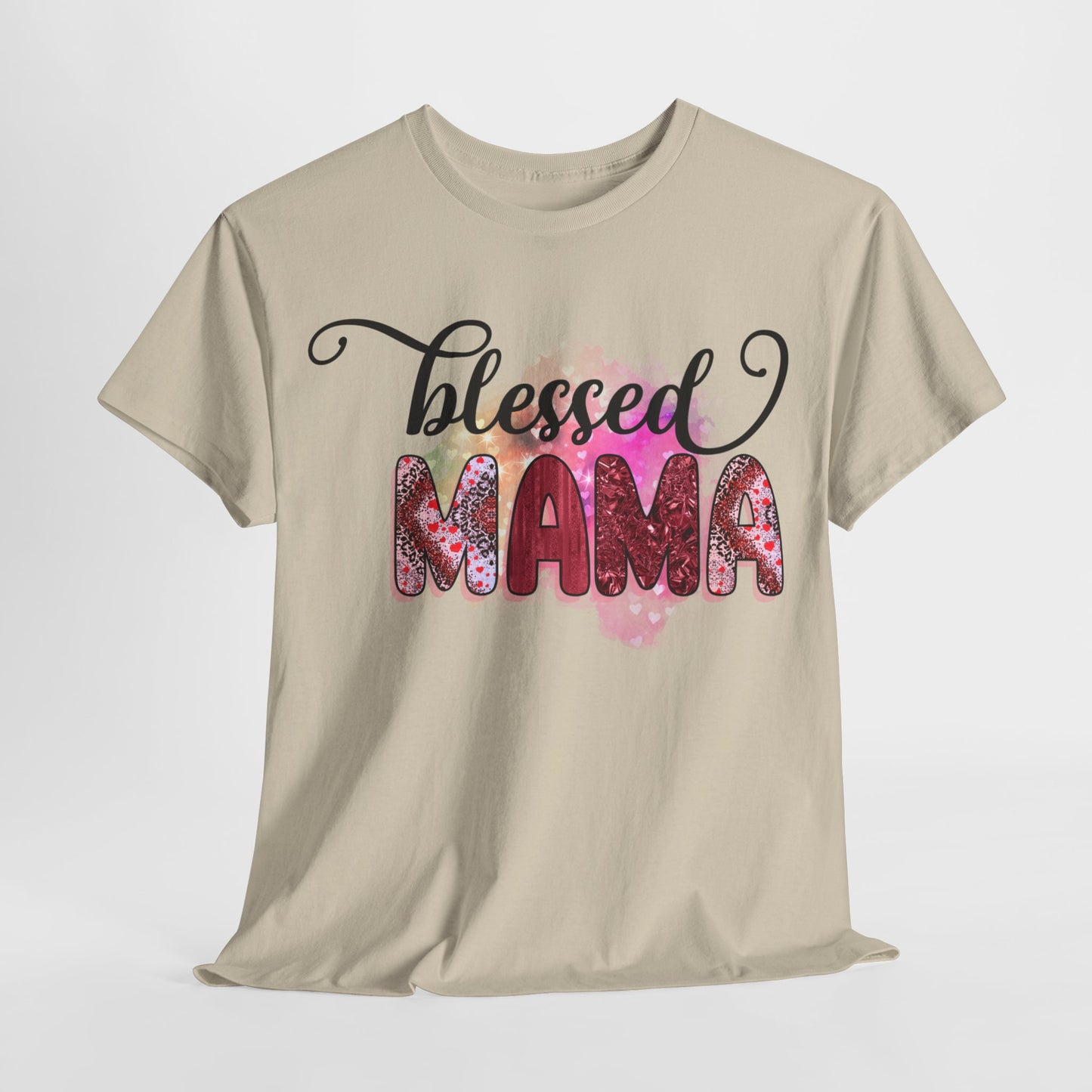 Blessed Mama | Cotton Tee - Kim’s Signature Beauty & Accessories (Store description)