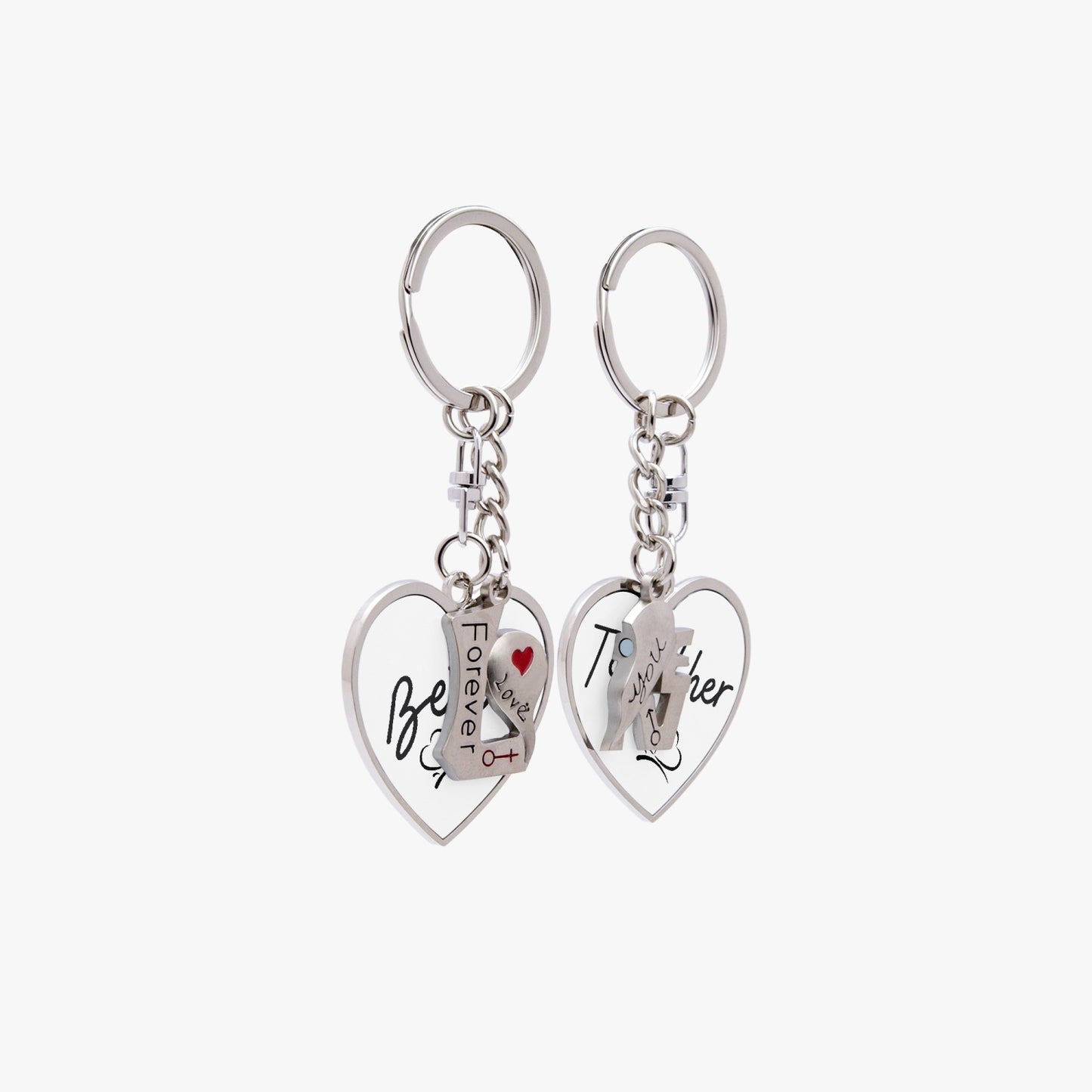 Better Together Couple Magnetic Keychain - Kim’s Signature Beauty & Accessories (Store description)