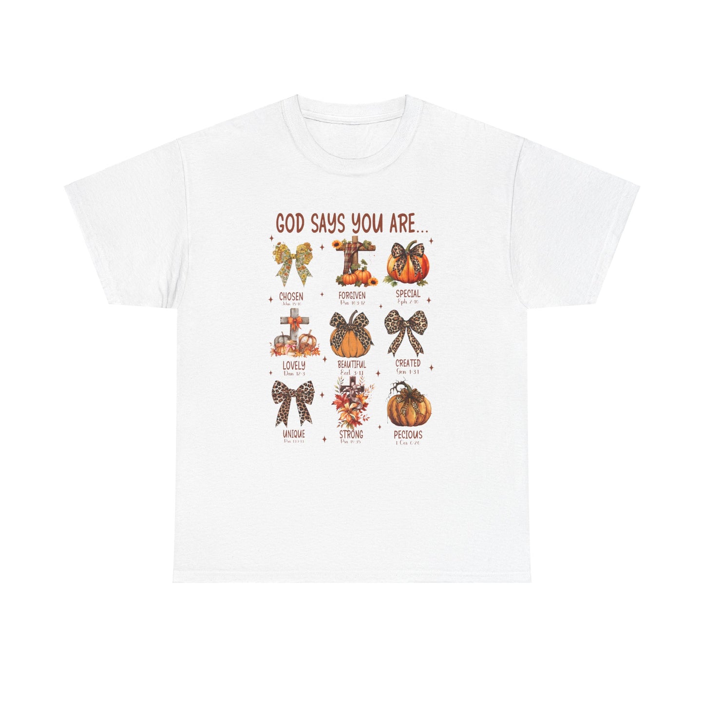You Are... Fall Inspirational Tee - Kim’s Signature Beauty & Accessories (Store description)