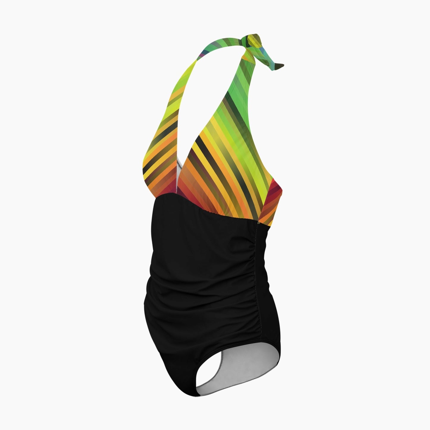 Color Cascade | Women's One-Piece Swimsuit - Kim’s Signature Beauty & Accessories (Store description)