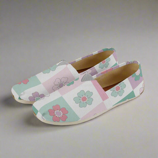 Floral Canvas Toms Shoes - Kim’s Signature Beauty & Accessories