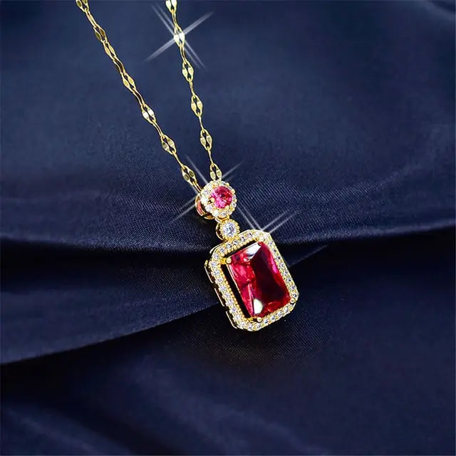 Heart Crystal Jewelry Set - Kim’s Signature Beauty & Accessories