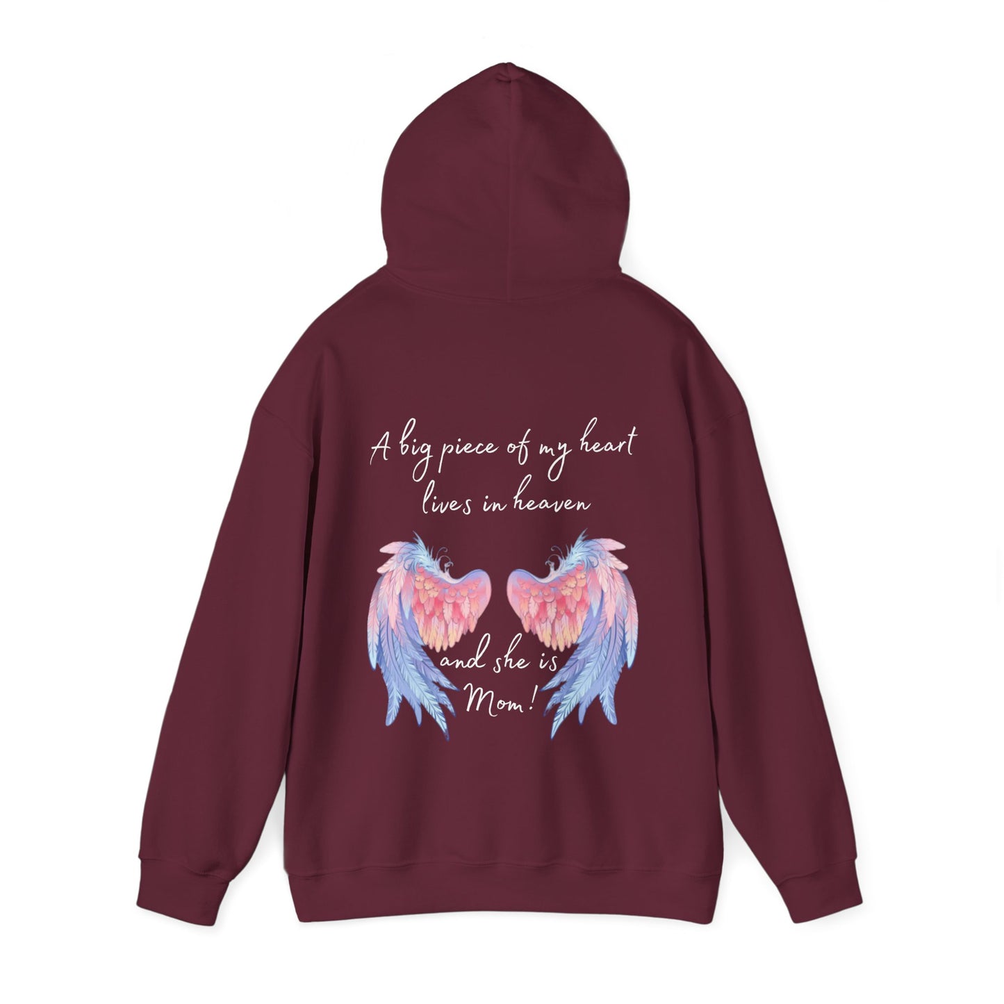 A Piece of My Heart Is in Heaven -Mom Tribute Hoodie - Kim’s Signature Beauty & Accessories