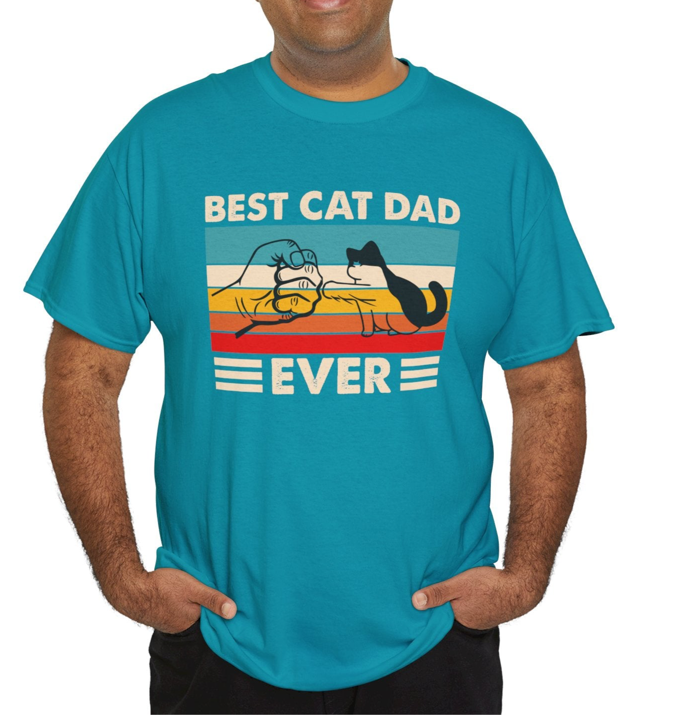 Best Cat Dad |Tee - Kim’s Signature Beauty & Accessories (Store description)