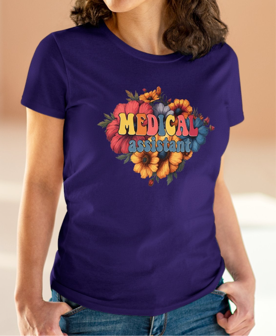 Medical Assistant Cotton Tee - Kim’s Signature Beauty & Accessories (Store description)