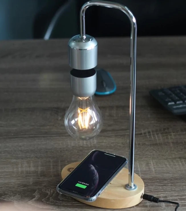 Levitating Moon Lamp and Floating Bulb - Kim’s Signature Beauty & Accessories (Store description)