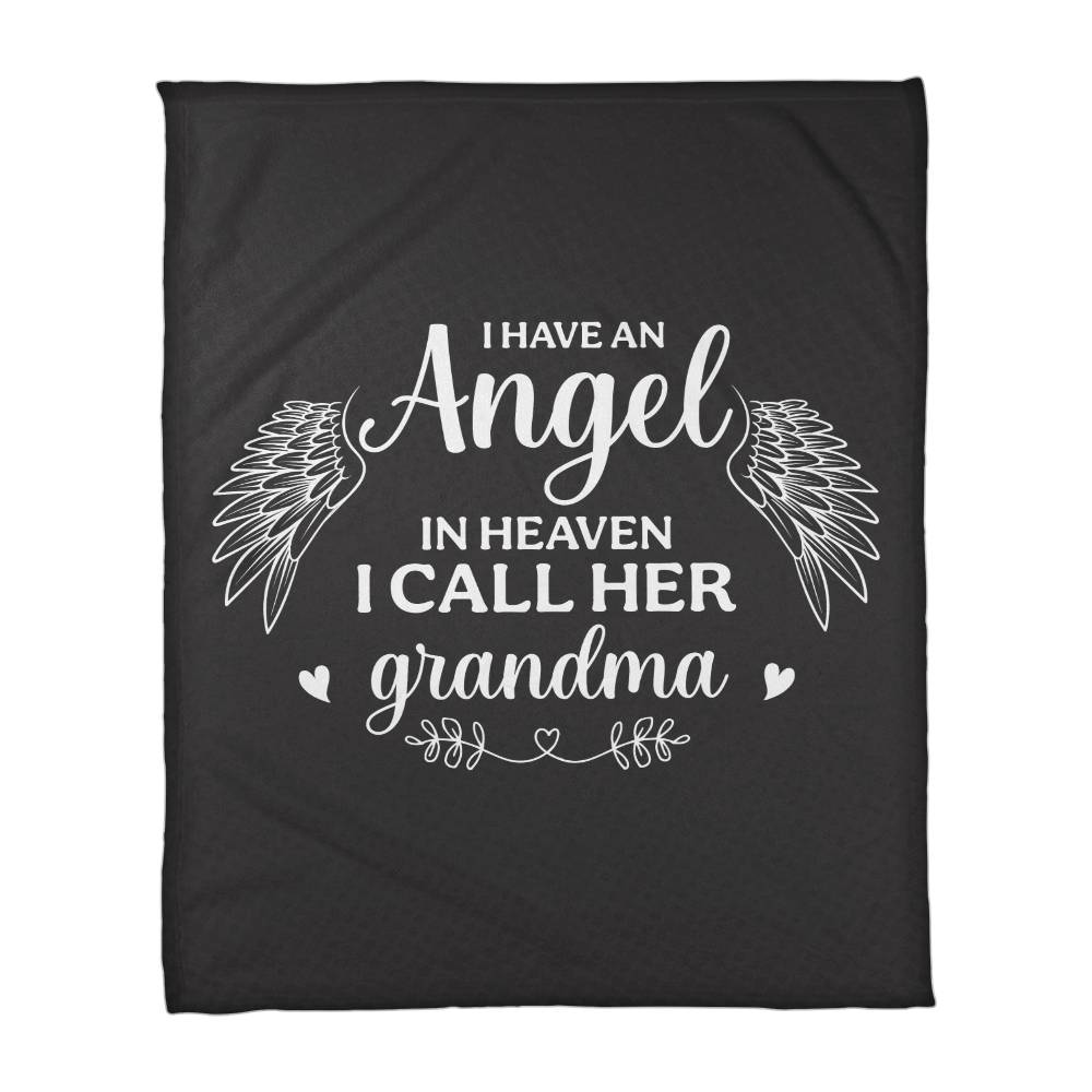 Angel Grandma Memorial Blanket (60X80) - Kim’s Signature Beauty & Accessories