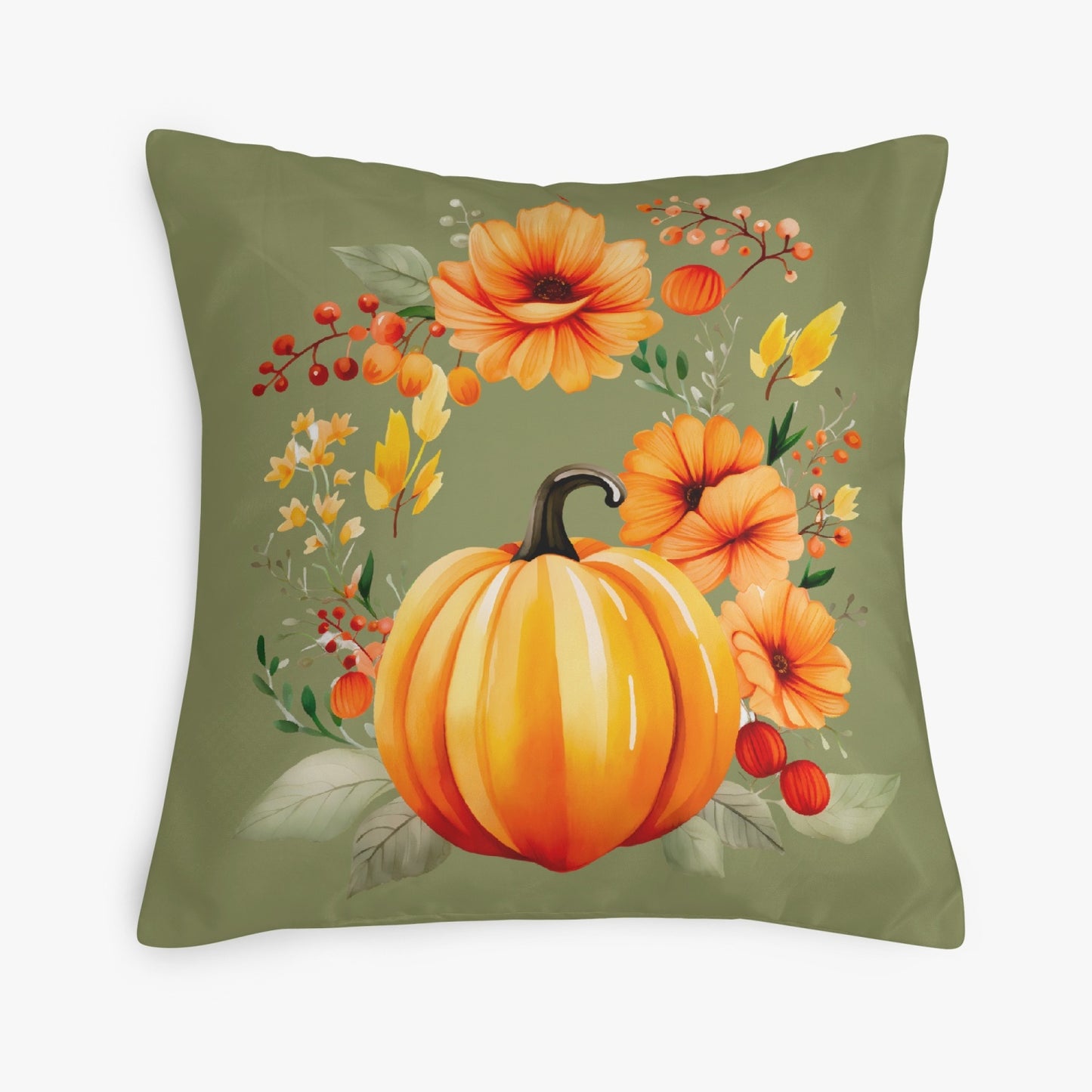 Autumn time Beauties 18'' Square Pillow Cover - Kim’s Signature Beauty & Accessories