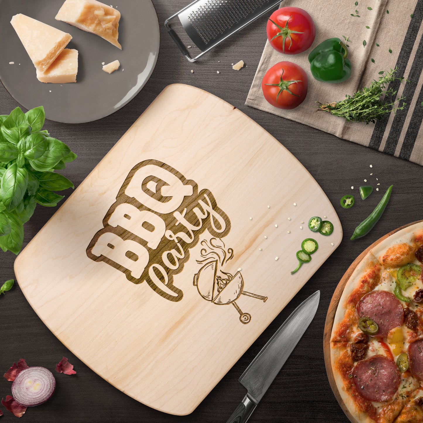 BBQ Party Cutting Board - Kim’s Signature Beauty & Accessories (Store description)