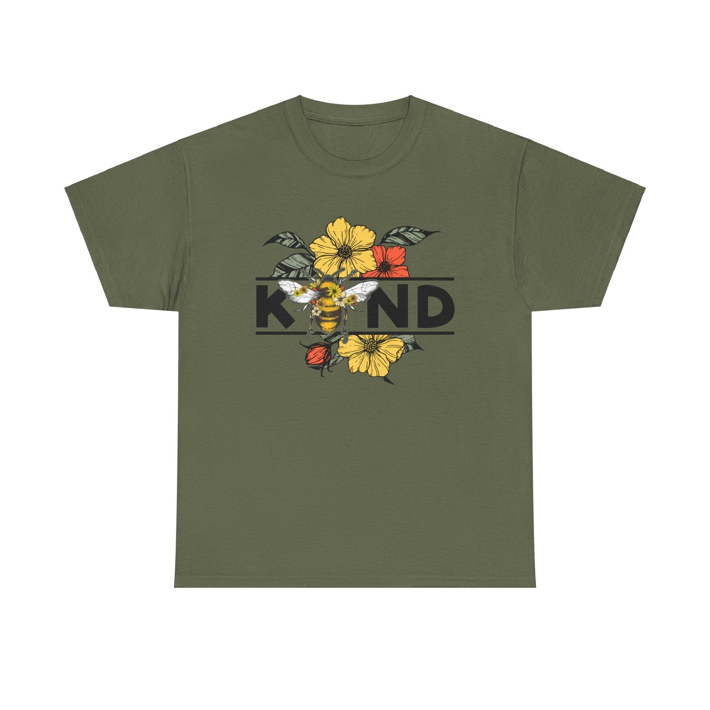 Bee Kind Cotton Tee - Kim’s Signature Beauty & Accessories