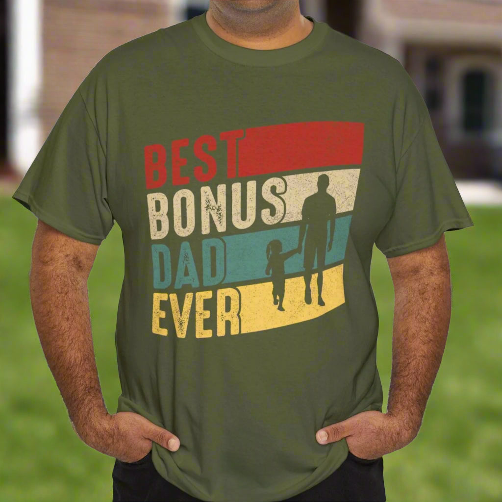 Best Bonus Dad Ever Tee – A Heartfelt Tribute - Kim’s Signature Beauty & Accessories