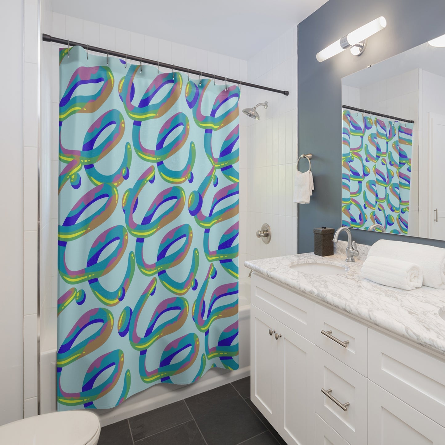 Blue Springs | Shower Curtains - Kim’s Signature Beauty & Accessories