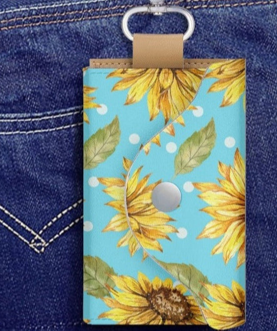 Blue Sunshine Key Holder Case - Kim’s Signature Beauty & Accessories