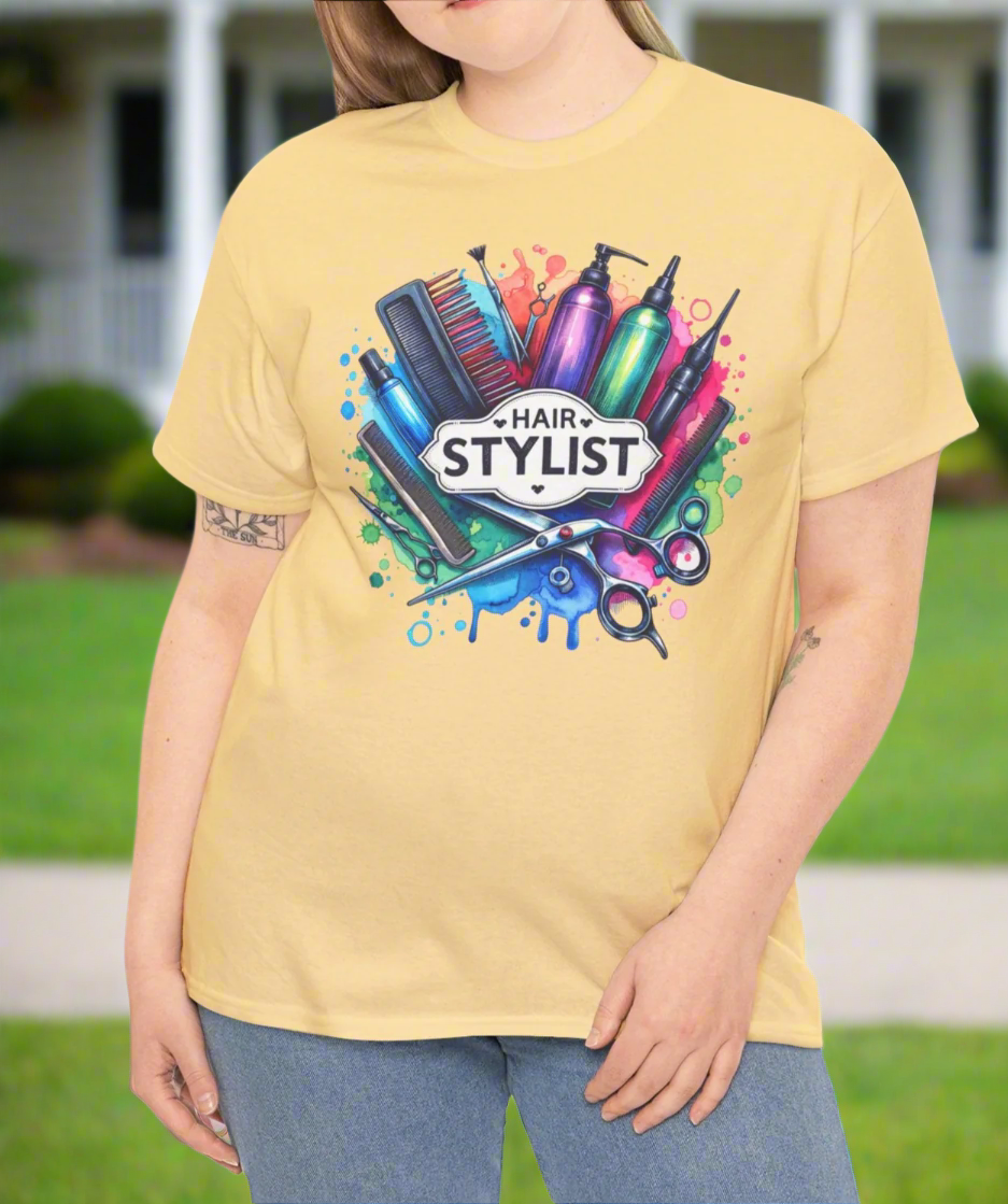 Colorful Stylist Tee - Kim’s Signature Beauty & Accessories