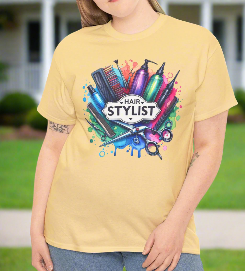 Colorful Stylist Tee - Kim’s Signature Beauty & Accessories