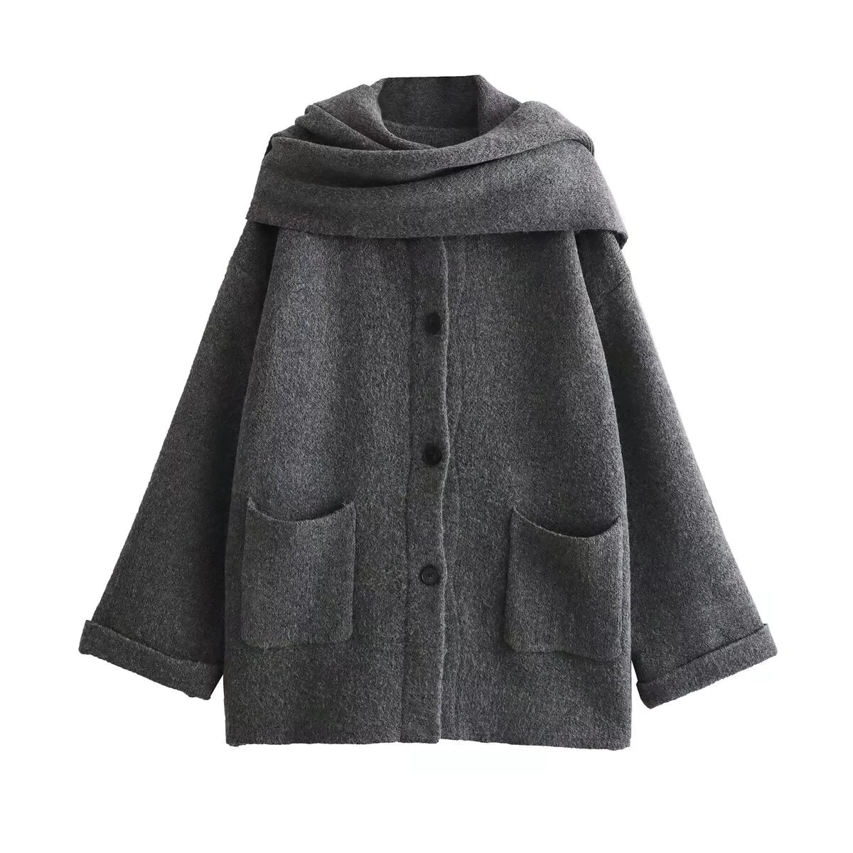 Versatile Jacket and Scarf Combo - Kim’s Signature Beauty & Accessories